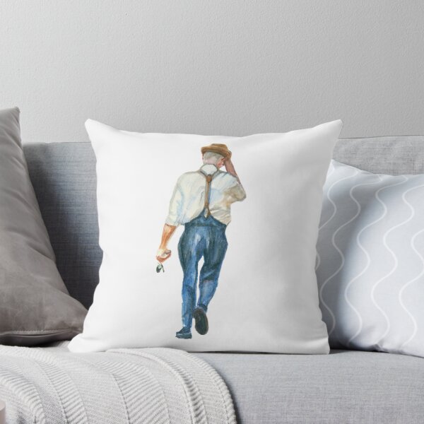 Item preview, Man in Hat & Braces Walking designed and sold by LornaBowdenART.