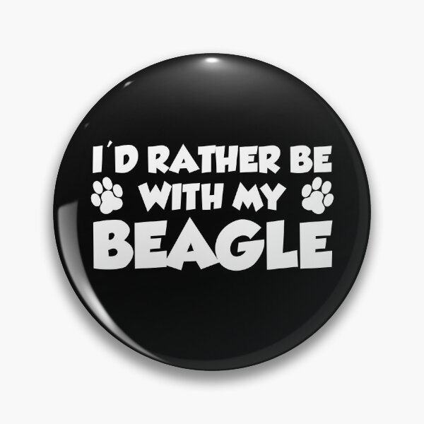 Item preview, I'd Rather Be With My Beagle designed and sold by jaycartoonist.