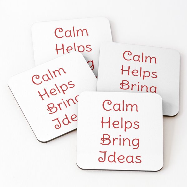 Item preview, calm helps bring ideas designed and sold by smsm4.