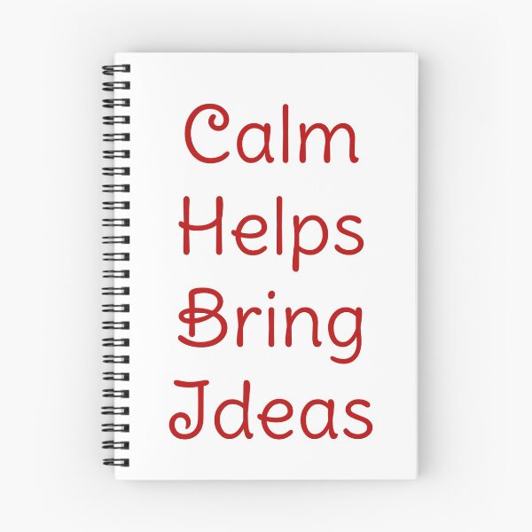 Item preview, la calma ayuda a traer ideas designed and sold by smsm4.