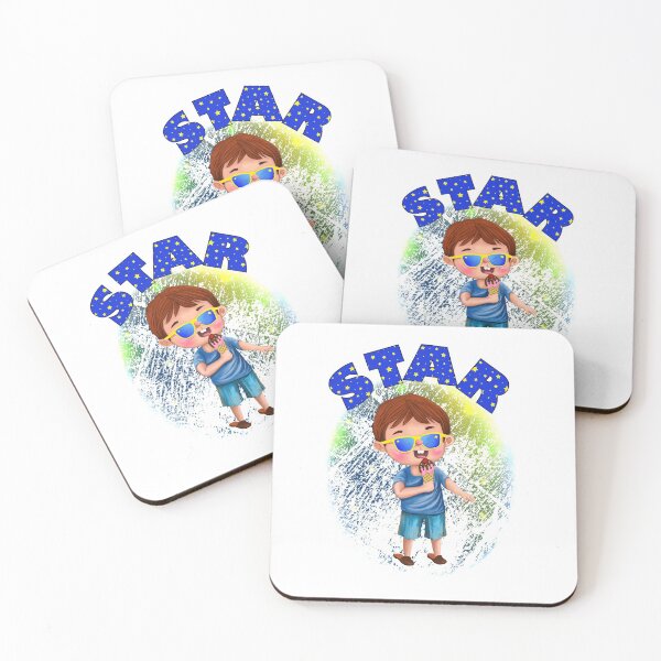 Item preview, Star word, kid with ice cream designed and sold by crevettedesign.