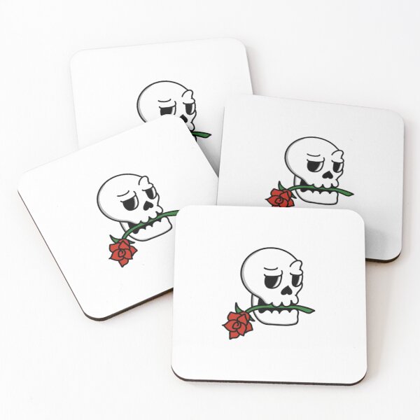 Item preview, Rubberhose Skull and Rose designed and sold by Billy-W-Art.