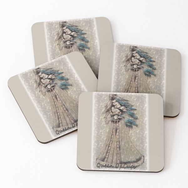 Item preview, Major Arcana - Queen Of Cups -Tarot designed and sold by TeesFashion.