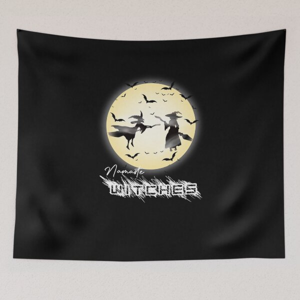 Item preview, NAMASTE WITCHES ON THE MOON | Yoga Lovers designed and sold by BlackTulips.
