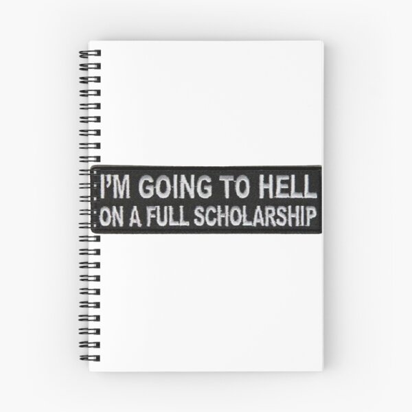 Item preview, Im goin to hell on a full scholarship designed and sold by LustandPaint.