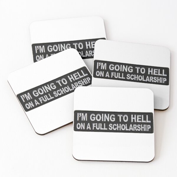 Item preview, Im goin to hell on a full scholarship designed and sold by LustandPaint.