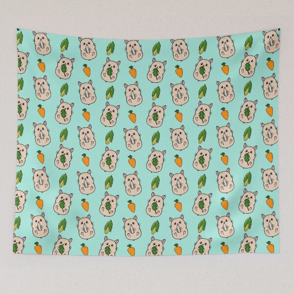 Item preview, Hamster Snacks Green designed and sold by DesignByFairies.