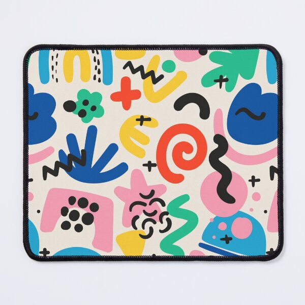 Item preview, Abstract Shapes Colorful Elements Pattern designed and sold by SpotWarehouse.
