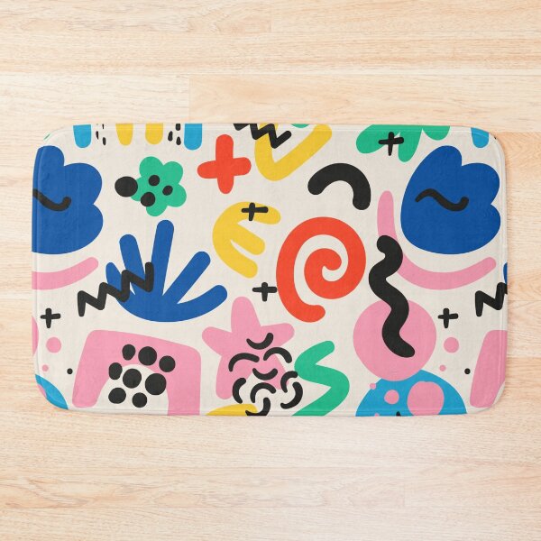 Item preview, Abstract Shapes Colorful Elements Pattern designed and sold by SpotWarehouse.