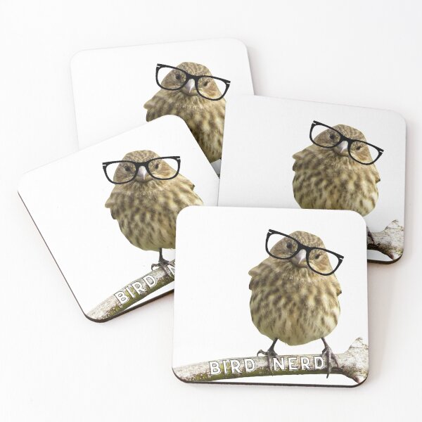 Item preview, Bird Nerd With Glasses designed and sold by KathyGail.