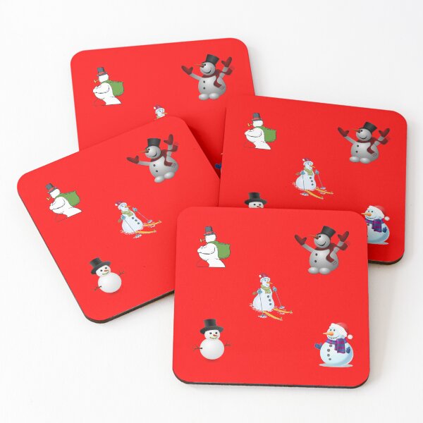 Item preview, Snowman Stickers, Christmas Winter Snowmen designed and sold by JoesCornerStore.