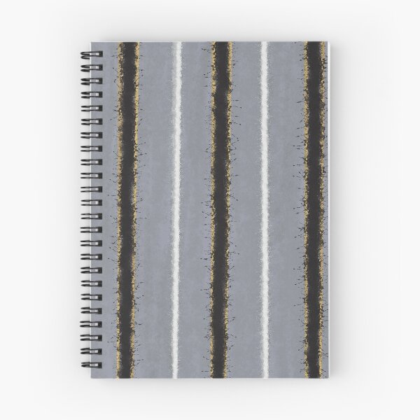 Item preview, Greys and metallics striped elegance designed and sold by Jane Domenech.