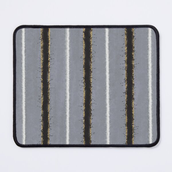 Item preview, Greys and metallics striped elegance designed and sold by Jane Domenech.