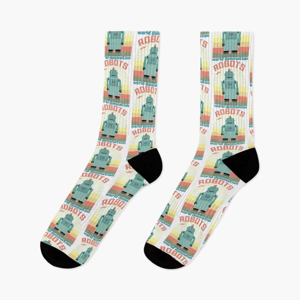 Item preview, Robots World Domination designed and sold by RGB-Ginger.