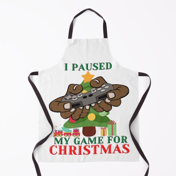Item preview, I paused my game for Christmas - Gamer African American designed and sold by JustaGurli.