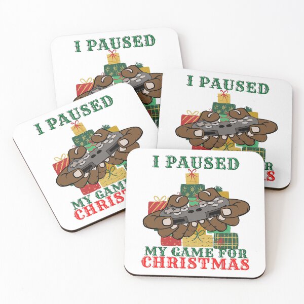 Item preview, I paused my game for Christmas - Gamer African American Christmas attire designed and sold by JustaGurli.
