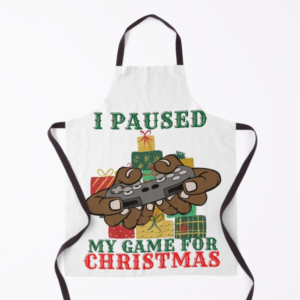 Item preview, I paused my game for Christmas - Gamer African American Christmas attire designed and sold by JustaGurli.