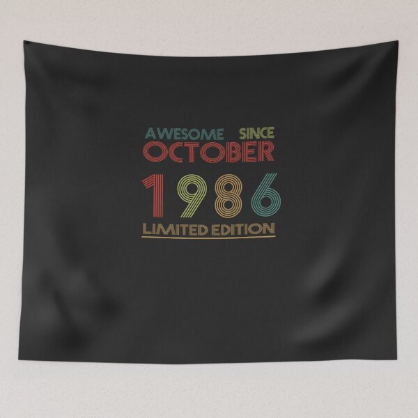 Item preview, Awesome Since October  1986 Limited Edition designed and sold by Artifuel.