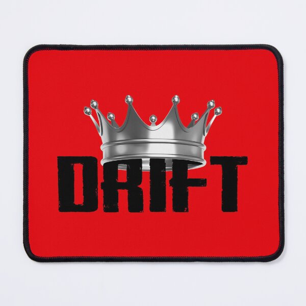 Item preview, Drift! Silver King Crown (On Red) designed and sold by epinkb.