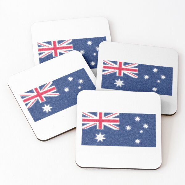 Item preview, Color Pencil Sketch Style Australia Flag Aussie Art designed and sold by Worldesigns by Artsiren.