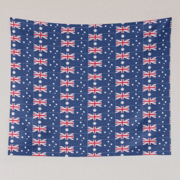 Item preview, Color Pencil Sketch Style Australia Flag Aussie Art designed and sold by Worldesigns by Artsiren.
