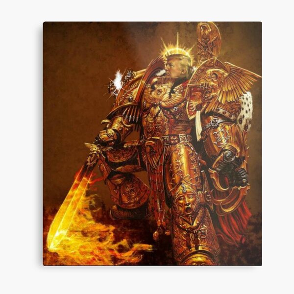 God Emperor Trump Metal Print