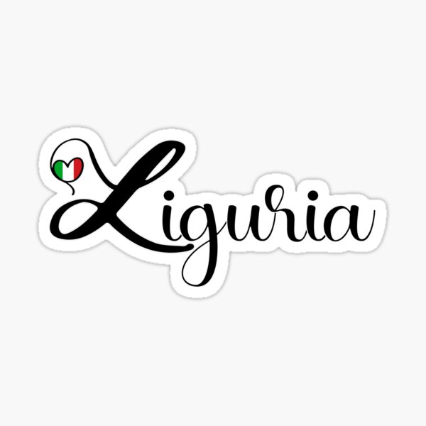 Item preview, Liguria With Italian Heart - I Love Liguria designed and sold by molamode.