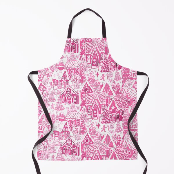 Item preview, Gingerbread Houses and Christmas village Candy land Pink designed and sold by MagentaRose.