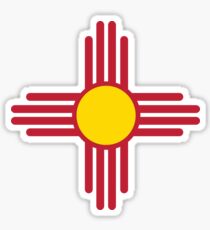 Symbol of the Zia Sticker