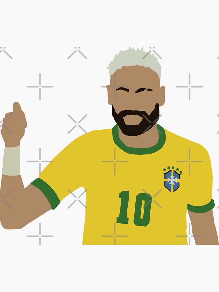 Neymar Brazilian Legend Art  Neymar jr, Neymar, Soccer drawing