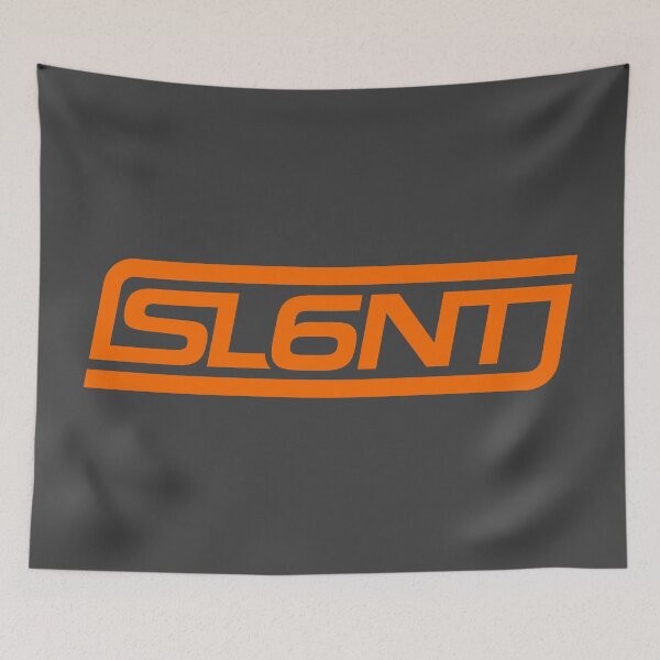 Item preview, Slant 6 Icon (Orange on Asphalt) designed and sold by Justin Ellis.