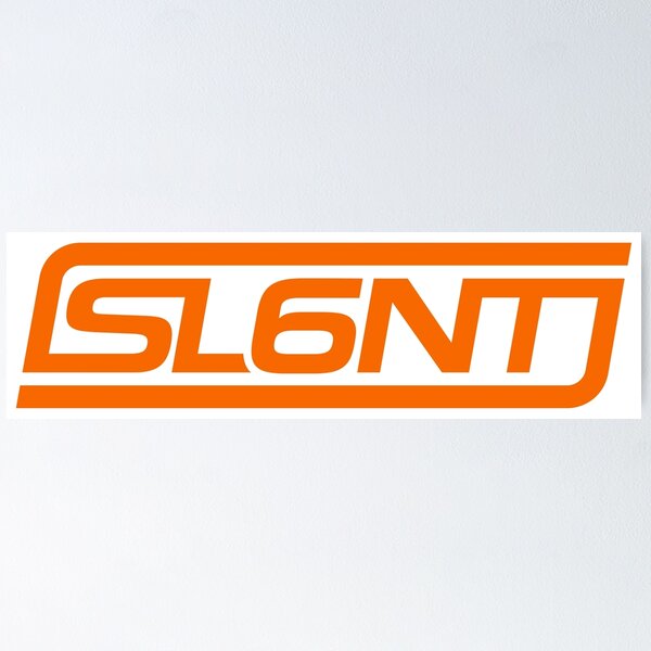 Item preview, Slant 6 Icon (Orange on Asphalt) designed and sold by Justin Ellis.