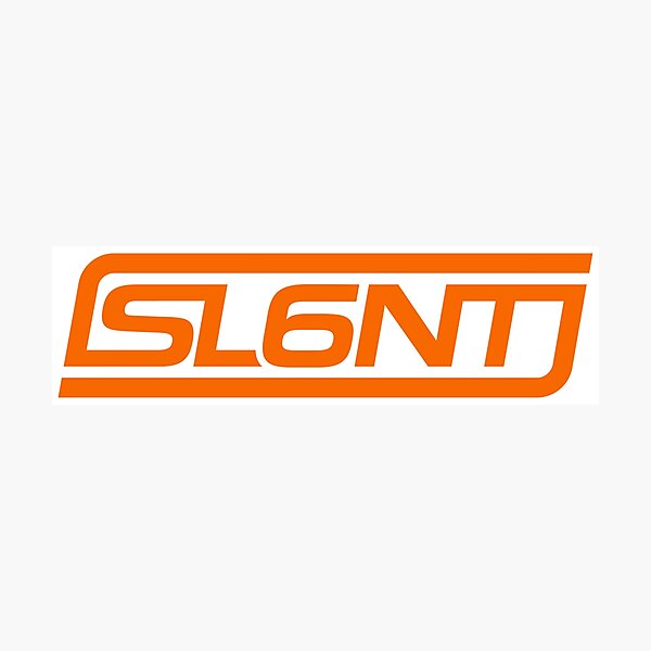 Item preview, Slant 6 Icon (Orange on Asphalt) designed and sold by Justin Ellis.
