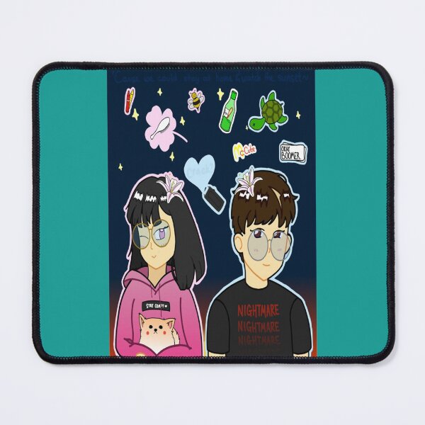 Item preview, Cute Michael Reeves And Lilypichu designed and sold by ToxicGoddessCo.