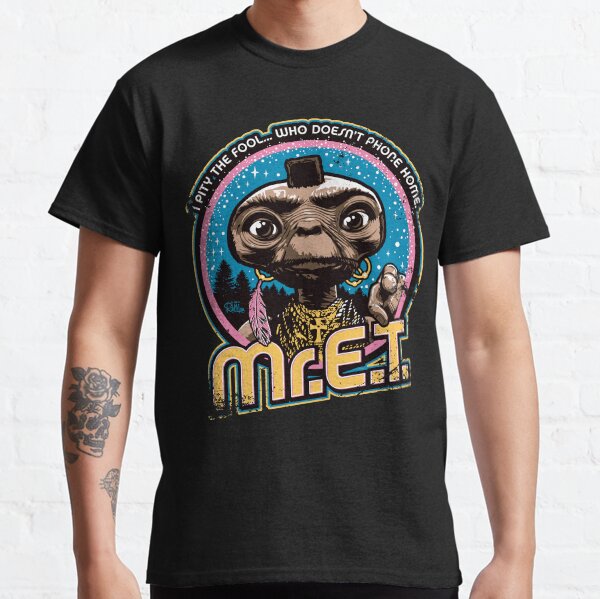 Mr. E.T. - 80s Retro Vintage Mash-Up Classic T-Shirt