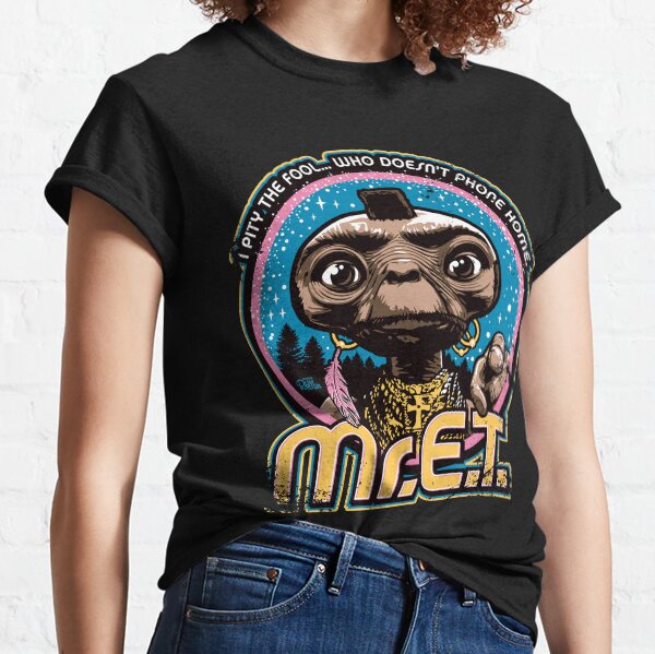 Mr. E.T. - 80s Retro Vintage Mash-Up Classic T-Shirt