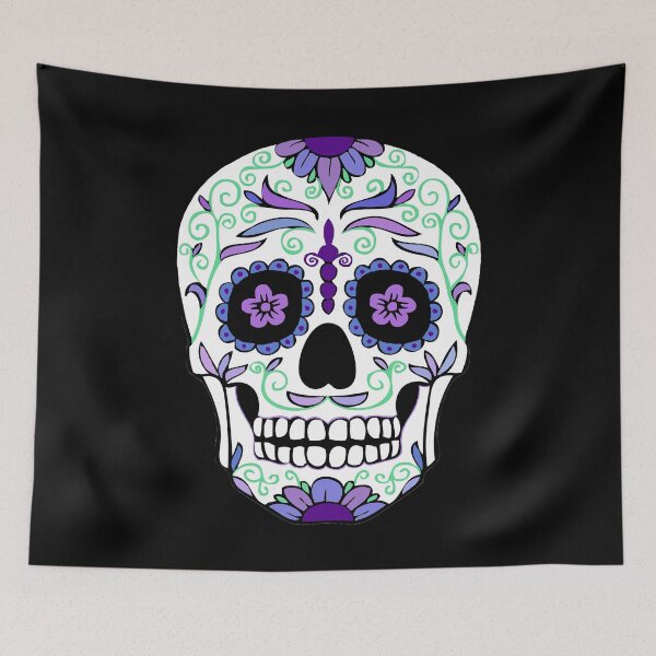Item preview, Sugar Skull Day of the Dead Día de Muertos Alfeniques designed and sold by Swigalicious.