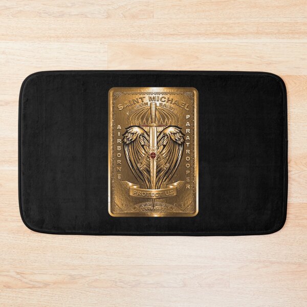 Item preview, Saint Michael Patron Saint of Paratroopers  designed and sold by SoldierAlways.