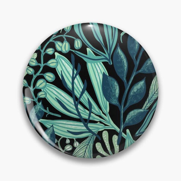 Item preview, Dark Green Leaf Pattern designed and sold by thecooltable.