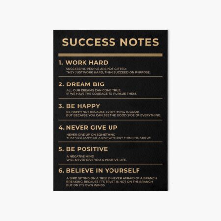 Item preview, Motivational - Succes Notes designed and sold by FREAC.