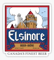 "Elsinore Beer" - as seen on "Strange Brew" Sticker