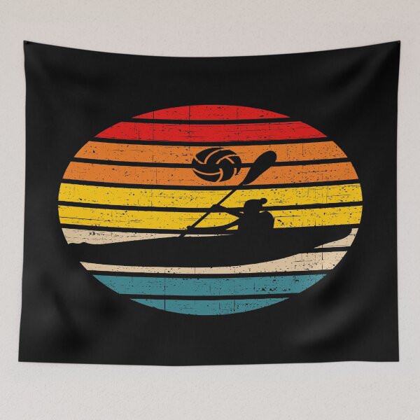 Item preview, Kayak Polo Vintage Sunset  designed and sold by LOVECURIO.