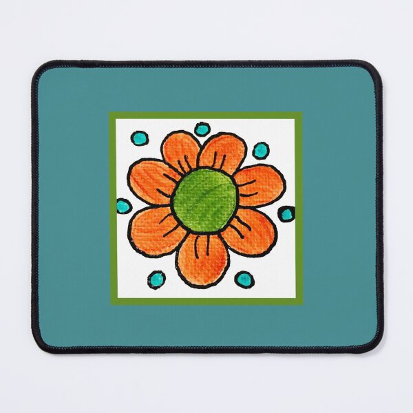 Item preview, Groovy Flower #5 designed and sold by ErinBrieArt.
