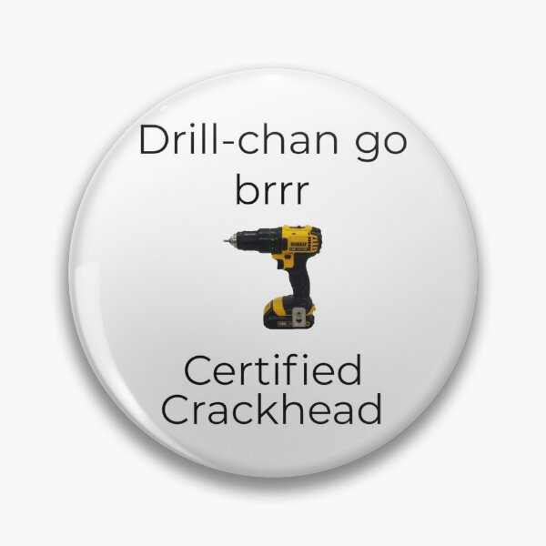 Item preview, Michael Reeves - Drill-chan go brrr Crackhead edition   designed and sold by ToxicGoddessCo.