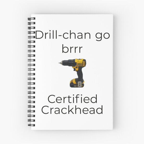 Item preview, Michael Reeves - Drill-chan go brrr Crackhead edition   designed and sold by ToxicGoddessCo.