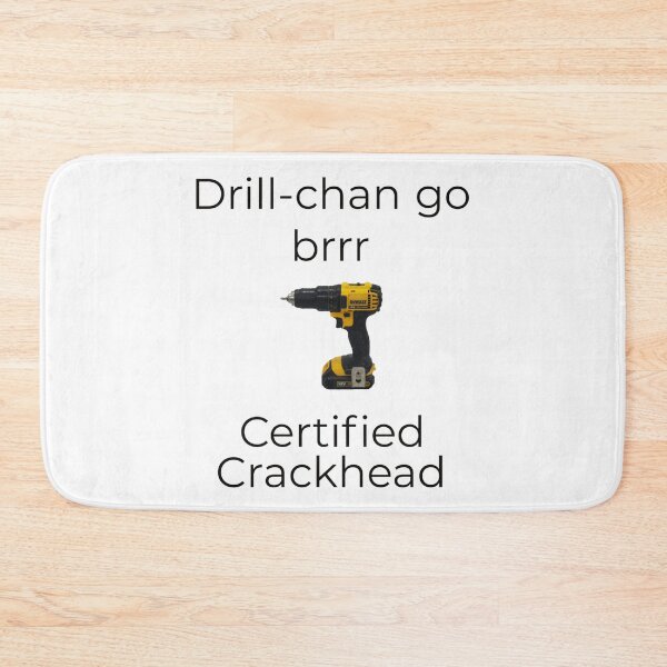 Item preview, Michael Reeves - Drill-chan go brrr Crackhead edition   designed and sold by ToxicGoddessCo.
