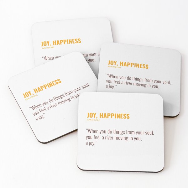 Item preview, Djalâl ad Dîn Rûmî Joy, Happiness Quotes designed and sold by Studio TANFF.