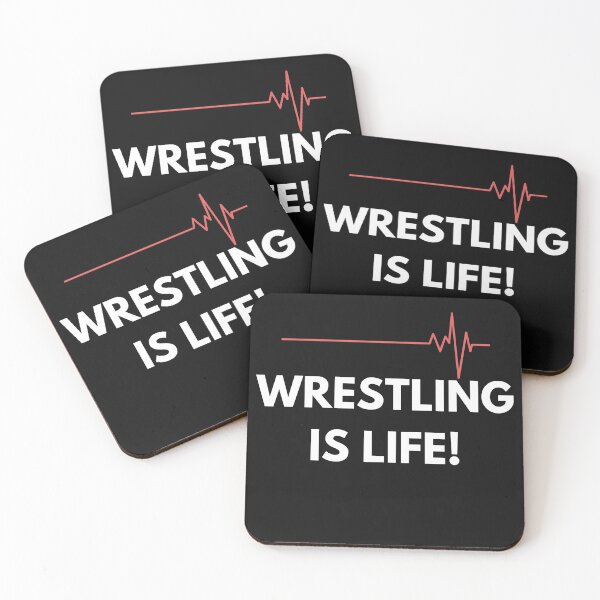 Item preview, Wrestling is life designed and sold by heatedstitches.