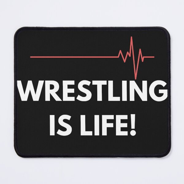 Item preview, Wrestling is life designed and sold by heatedstitches.