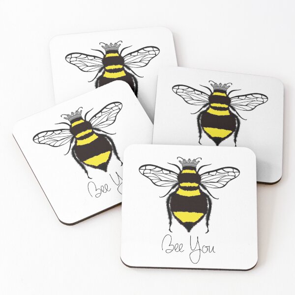 Item preview, Bee you bumblebee with crown designed and sold by KaisPrints.